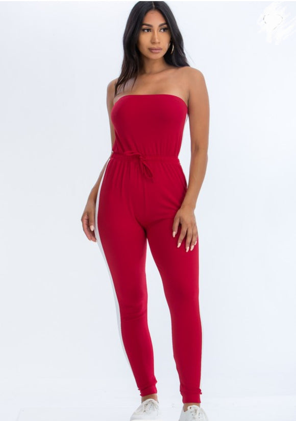 Tube Top Jumpsuit